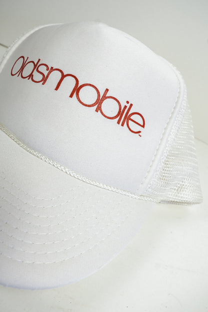 White Oldsmobile Trucker Hat Cap Otto Brand One Size
