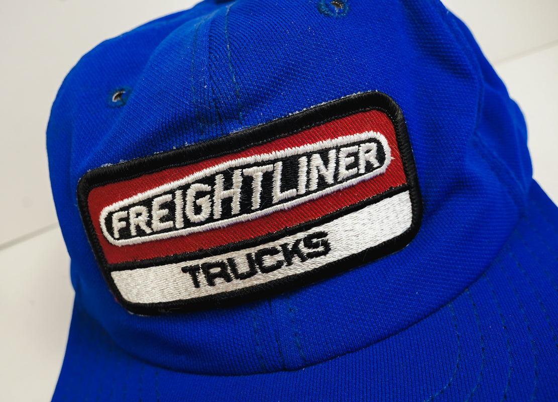 Freightliner Trucks Cap Patch Trucker Hat Snapback Retro Blue K Products