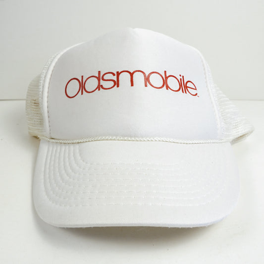 White Oldsmobile Trucker Hat Cap Otto Brand One Size