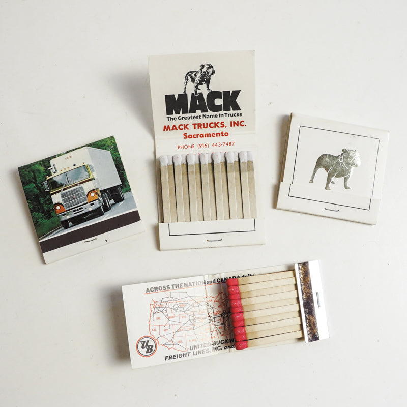 Mack Truck Matchbooks