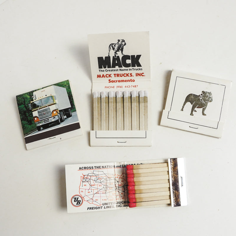 Mack Truck Matchbooks