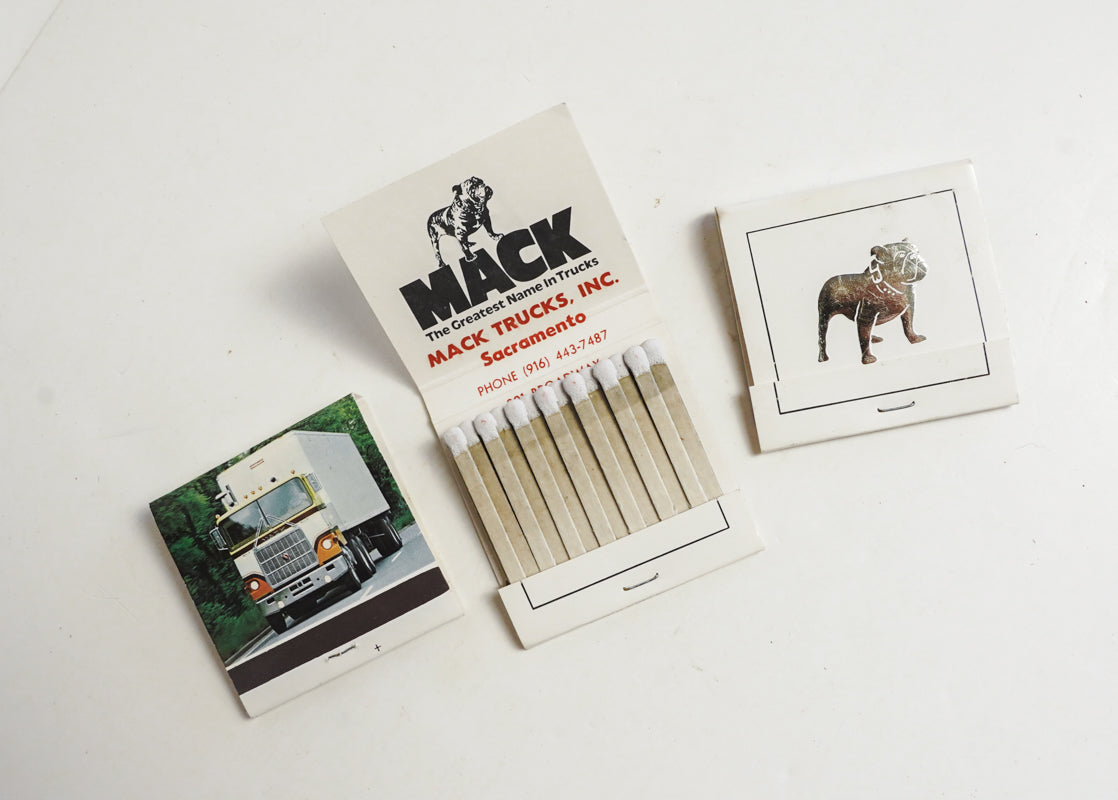Mack Truck Matchbooks