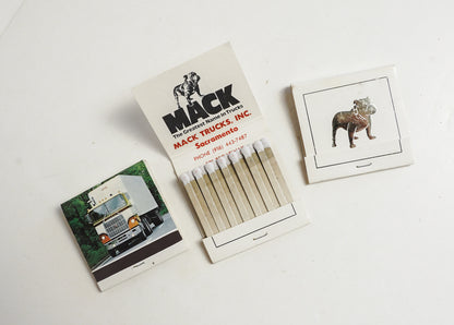 Mack Truck Matchbooks