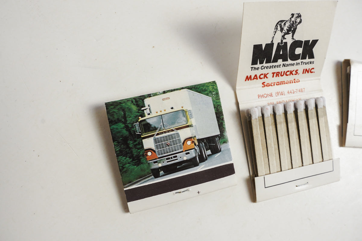 Mack Truck Matchbooks
