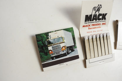 Mack Truck Matchbooks