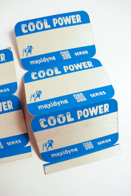Maxidyne 300 Series Mack Truck Cool Power Nametag Stickers