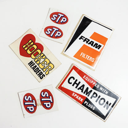 Assorted Automotive Parts Brand Stickers