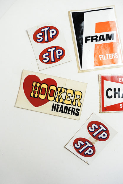 Assorted Automotive Parts Brand Stickers