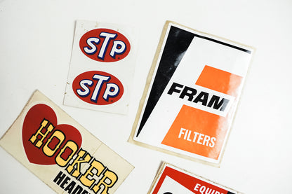 Assorted Automotive Parts Brand Stickers