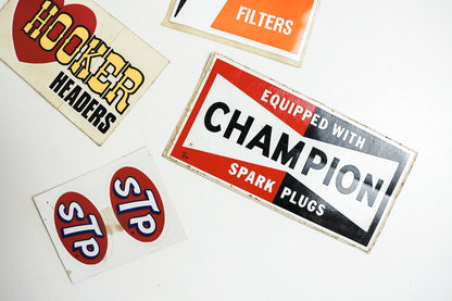 Assorted Automotive Parts Brand Stickers